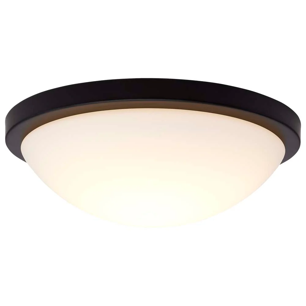 Blink Pro 11-in LED Flush Mount CCT Selectable Matte Black Finish 120v - Image 2