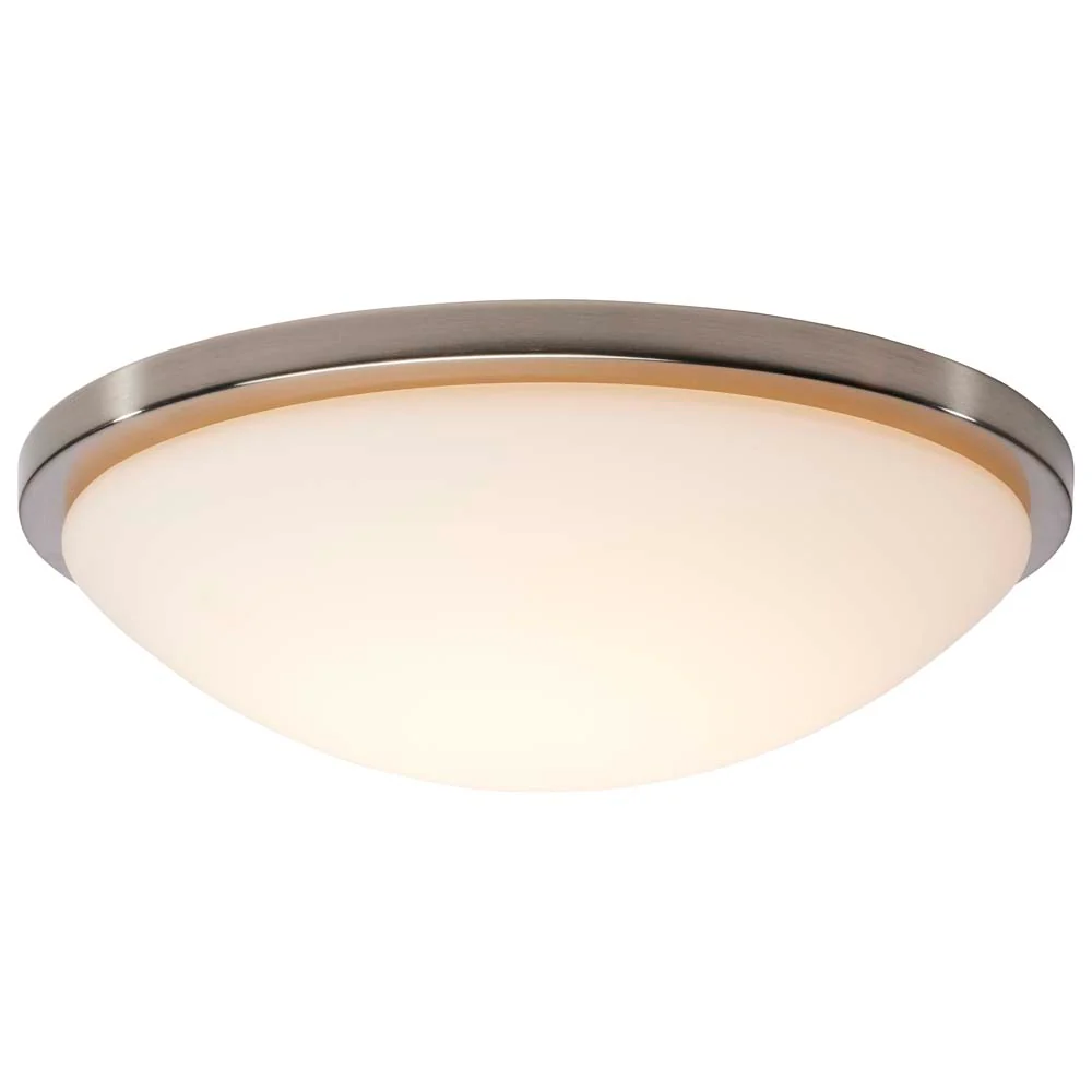 Blink Pro 17-in LED Flush Mount CCT Selectable Brushed Nickel Finish 120v - Image 2