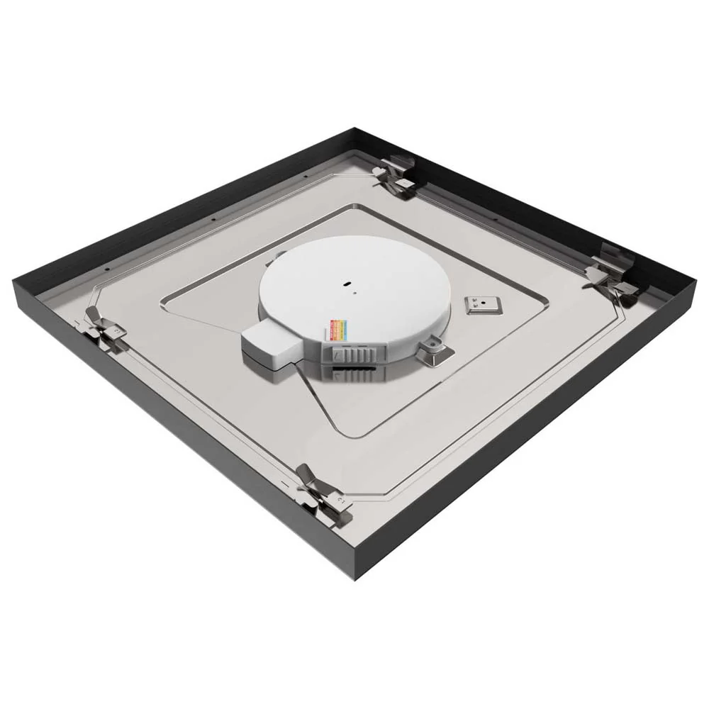 Blink Pro - 19.5w 12-in. CCT Selectable LED Square Surface Mount Black Finish - Image 2