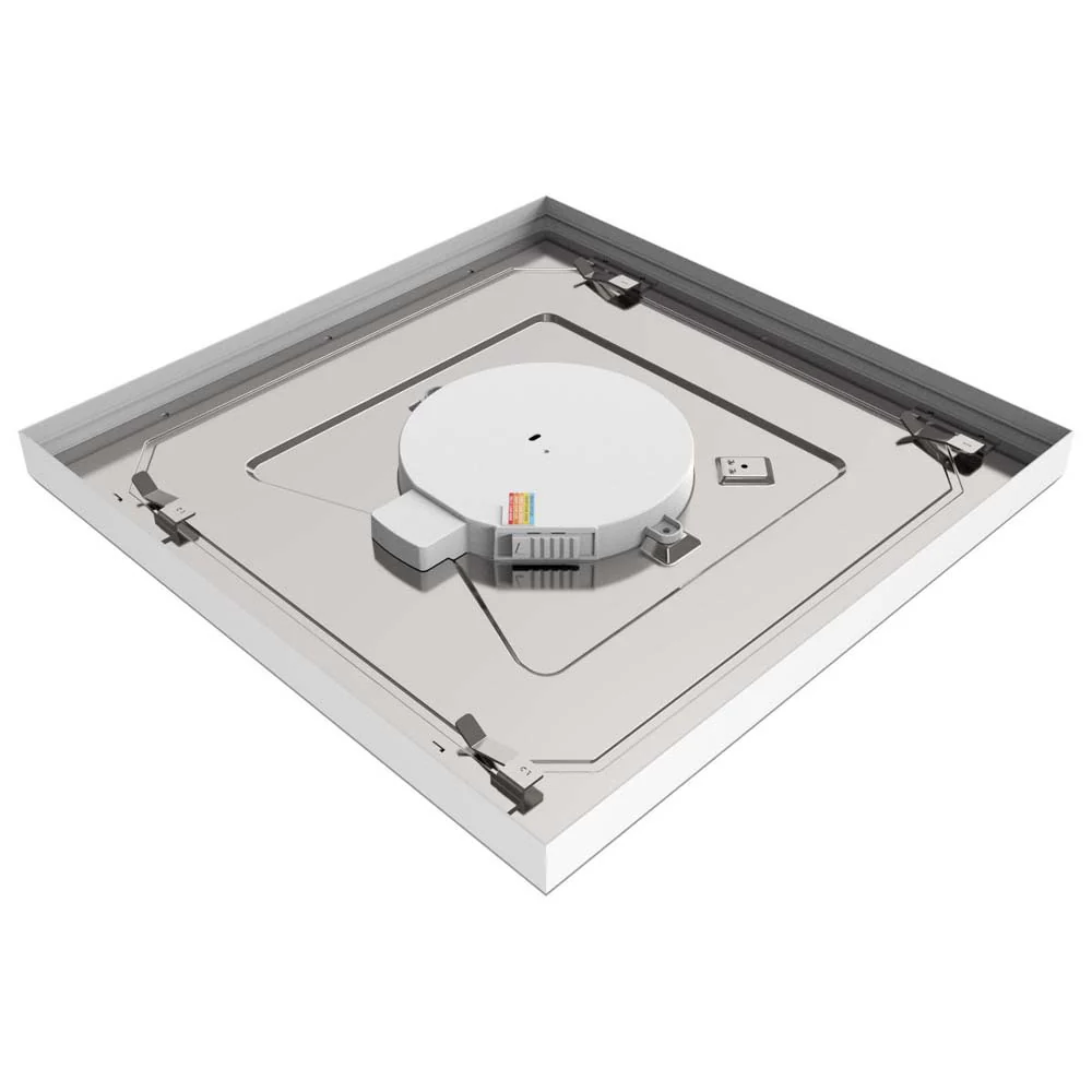 Blink Pro - 19.5w 12-in CCT Selectable LED Square Surface Mount White Finish - Image 2