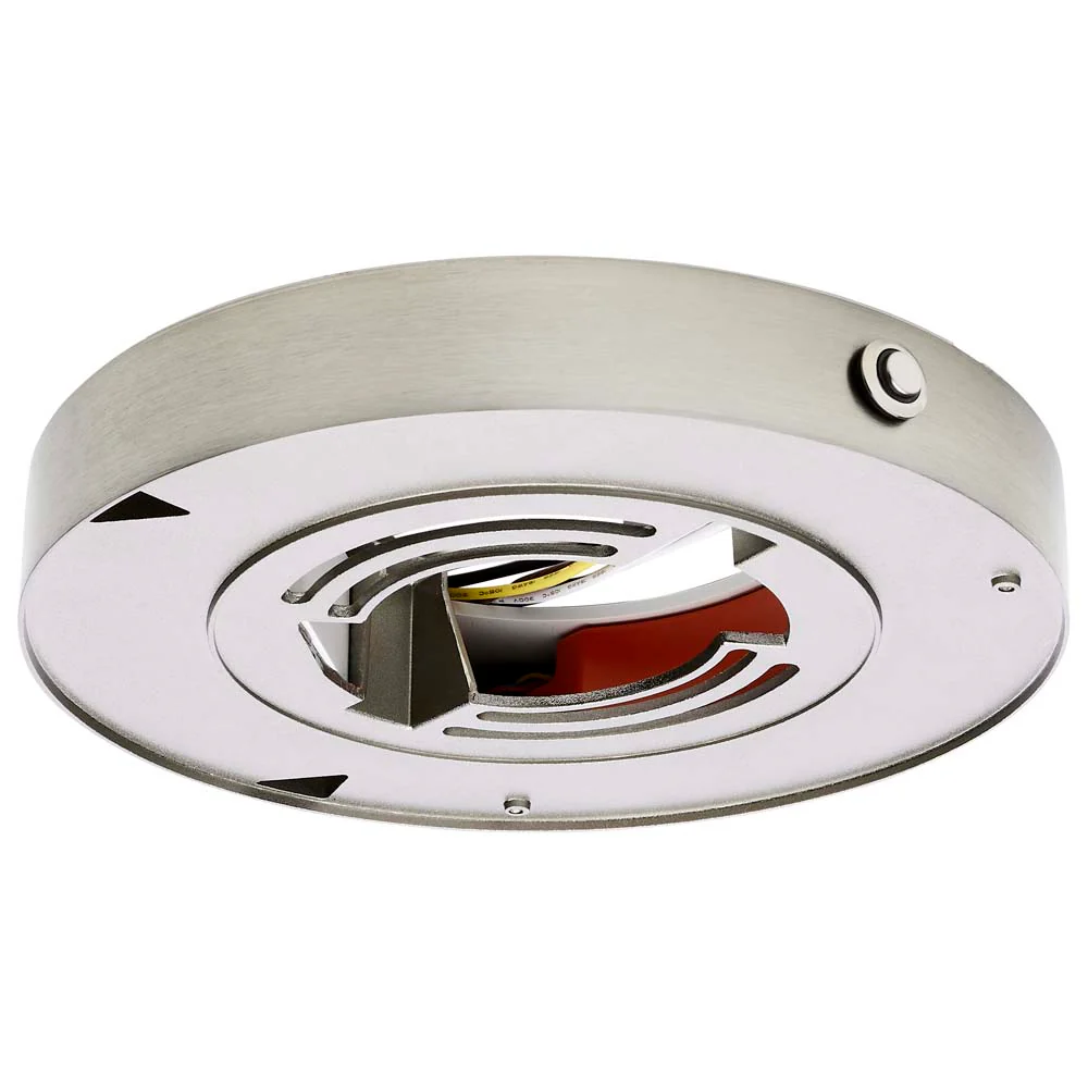 Blink Pro EM Battery Backup 7-in Round Shape Brushed Nickel Finish - Image 2