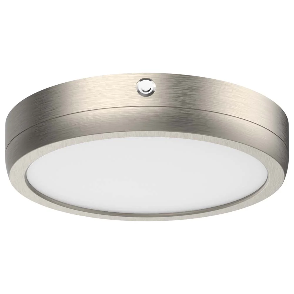 Blink Pro EM Battery Backup 9-in Round Shape Brushed Nickel Finish - Image 2