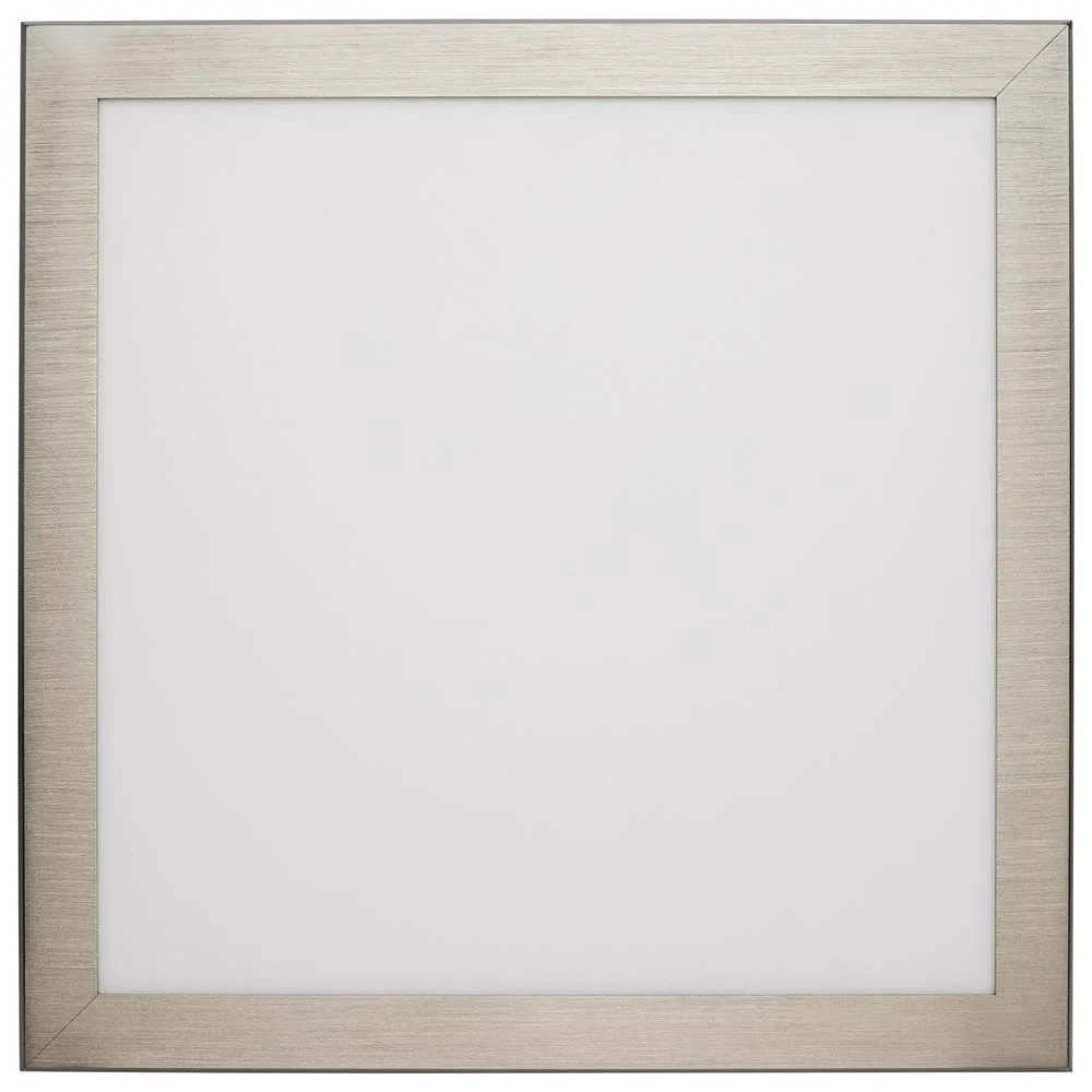 19.5w 12in. Square LED Flush Mount CCT Selectable with Nickel Finish - Image 3