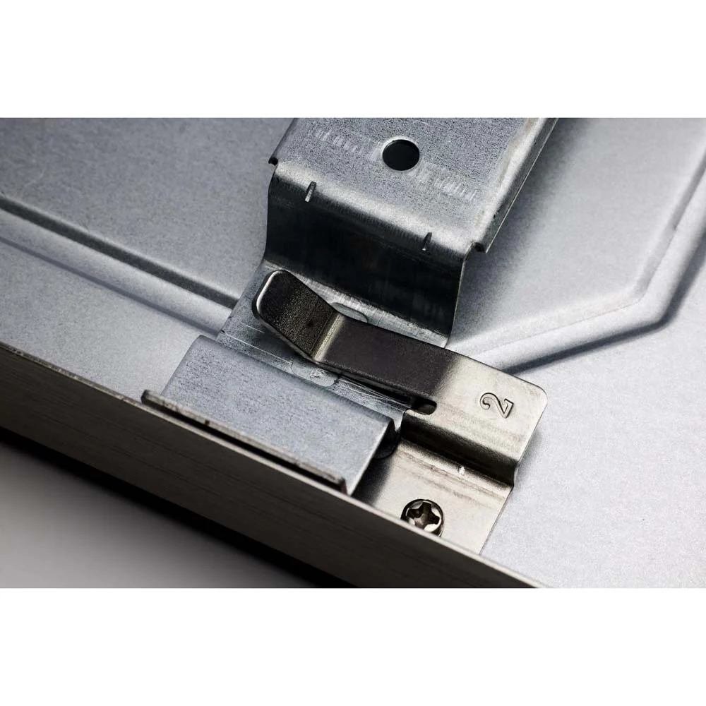 19.5w 12in. Square LED Flush Mount CCT Selectable with Nickel Finish - Image 5