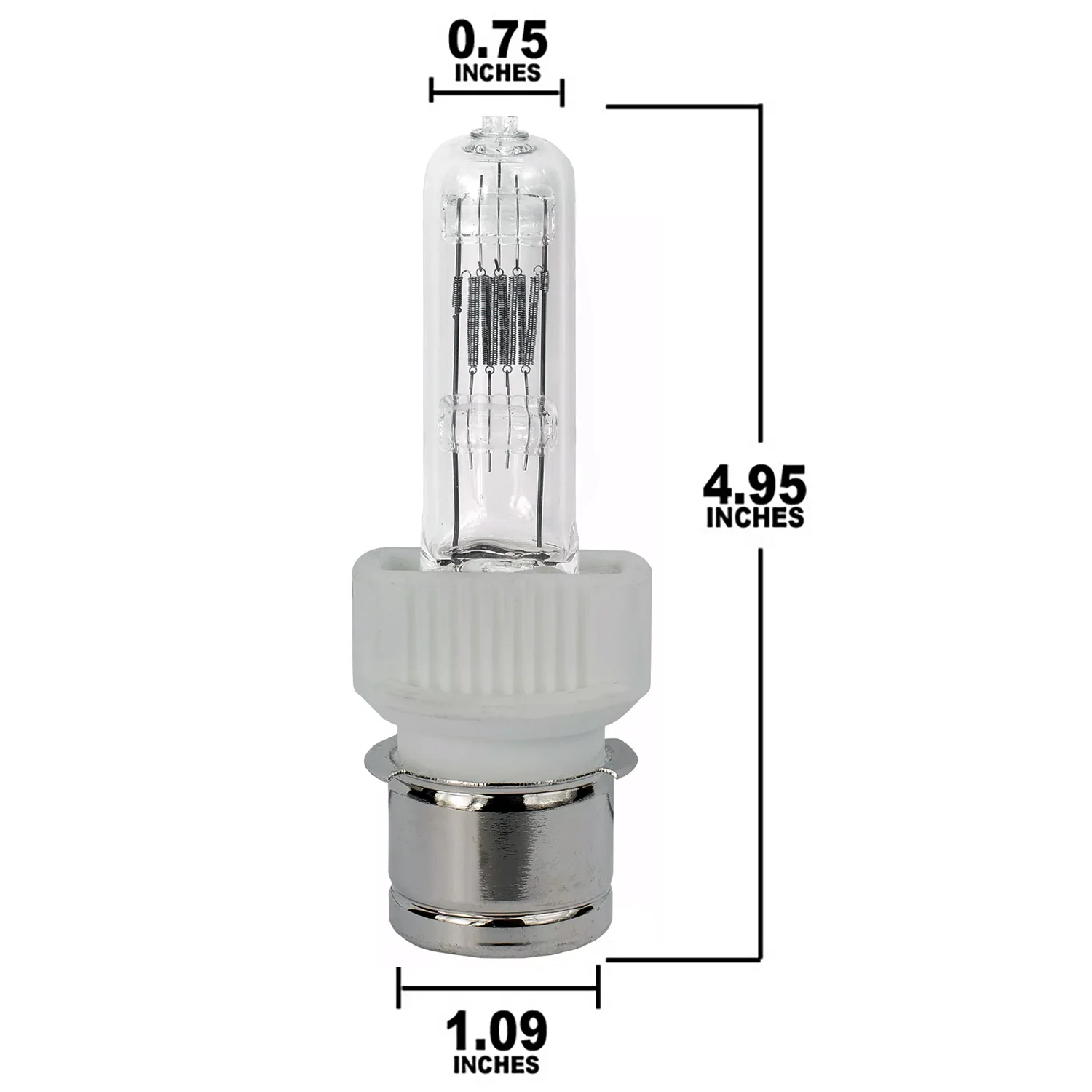 BTR bulb OSRAM 1000w 120v T6 Clear Single Ended Halogen light Bulb - Image 2