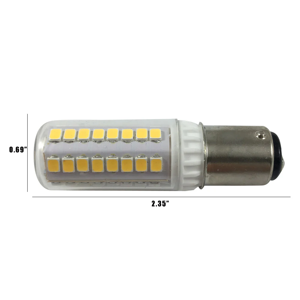 BulbAmerica 4W BA15D Base 530Lm 120V 4000K Cool White LED - Image 2