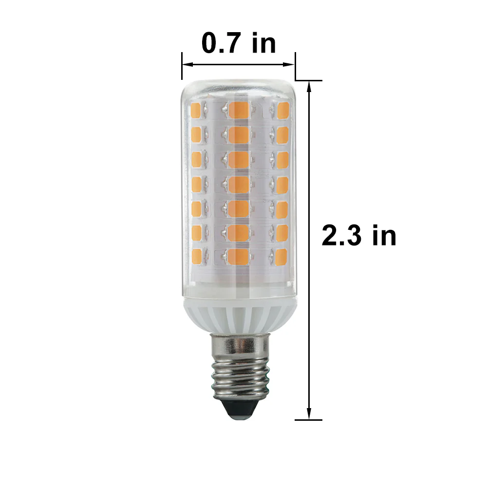 BulbAmerica 4w LED Dimmable E11 Base 2700K Warm White Bulb - Image 2