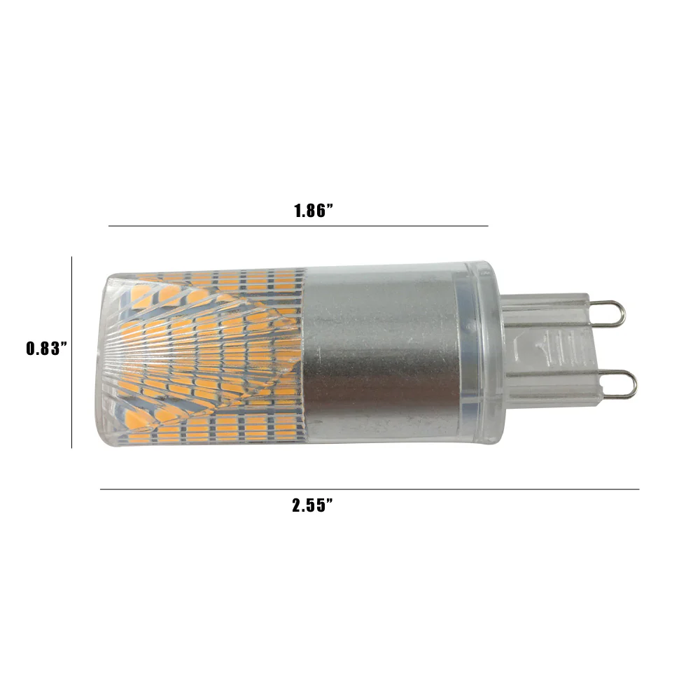 BulbAmerica 5W G9 Base 580Lm 120V 2700K Non-Flicker LED - Image 2