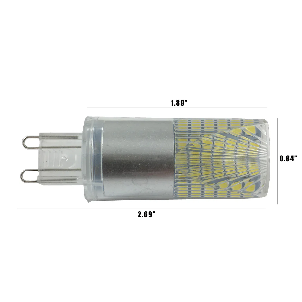 BulbAmerica 5W G9 Base 580Lm 120V 6500K Daylight Non-Flicker LED - Image 2
