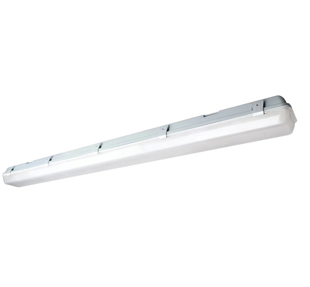 Nuvo 58w LED Vapor Proof Surface w/ OCC Sensor in White/Gray Finish 4000k