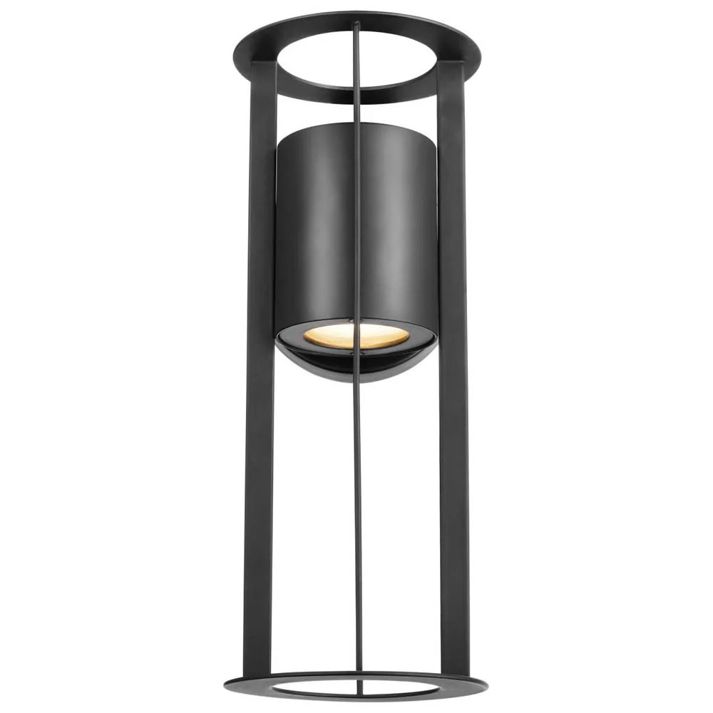 Continuum 10W LED Small Wall Lantern Matte Black Finish - Image 2