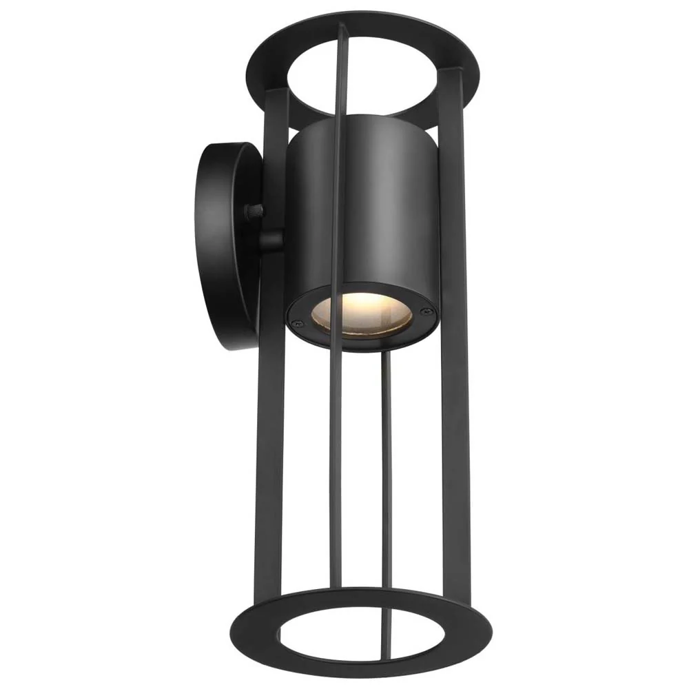 Continuum 10W LED Small Wall Lantern Matte Black Finish - Image 3