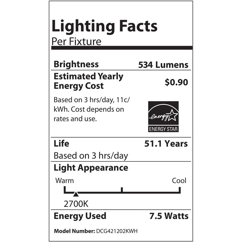 DCG Series 4 in. White Gimbal LED Recessed Downlight, 2700K - Image 10