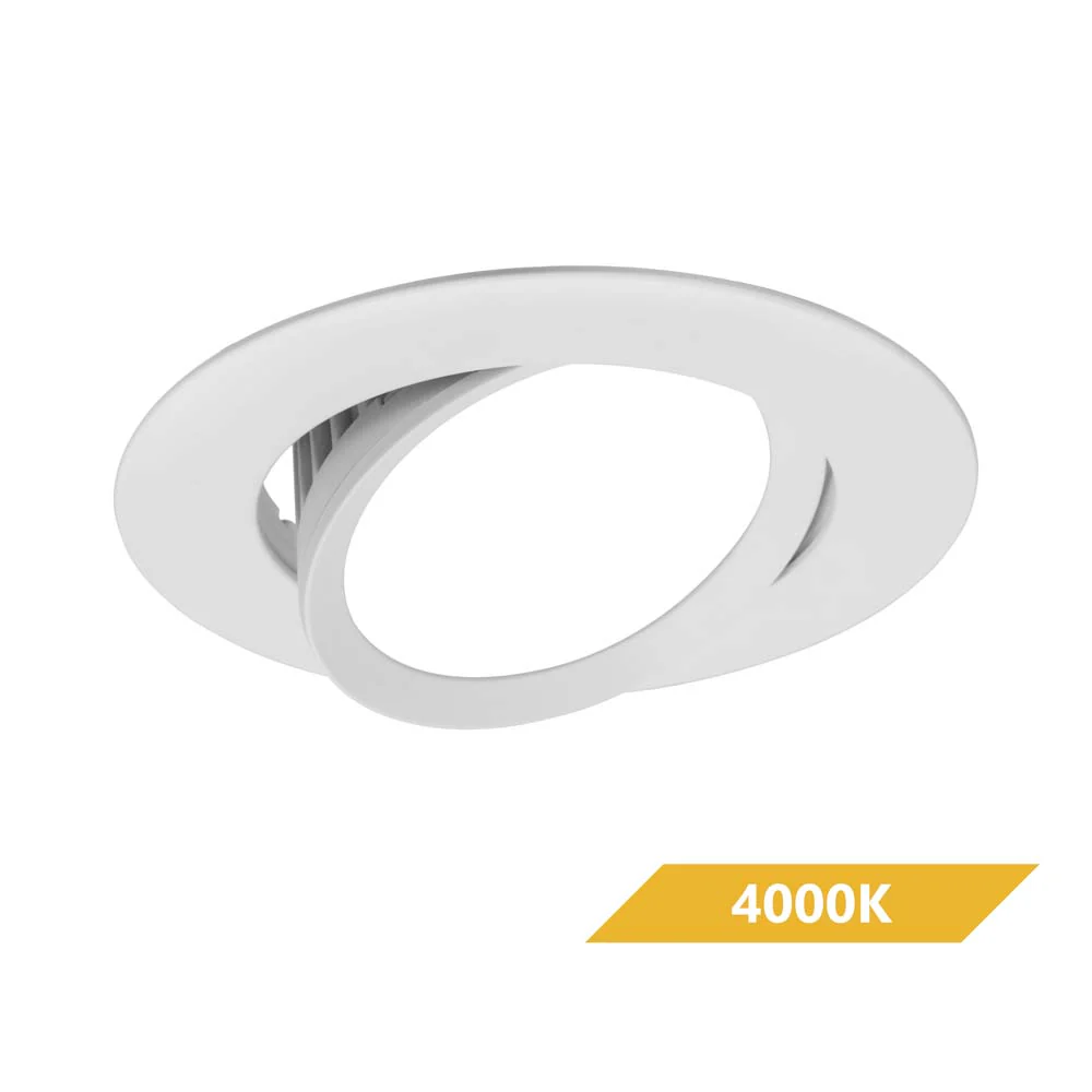 DCG Series 4 in. White Gimbal LED Recessed Downlight, 4000K - Image 2