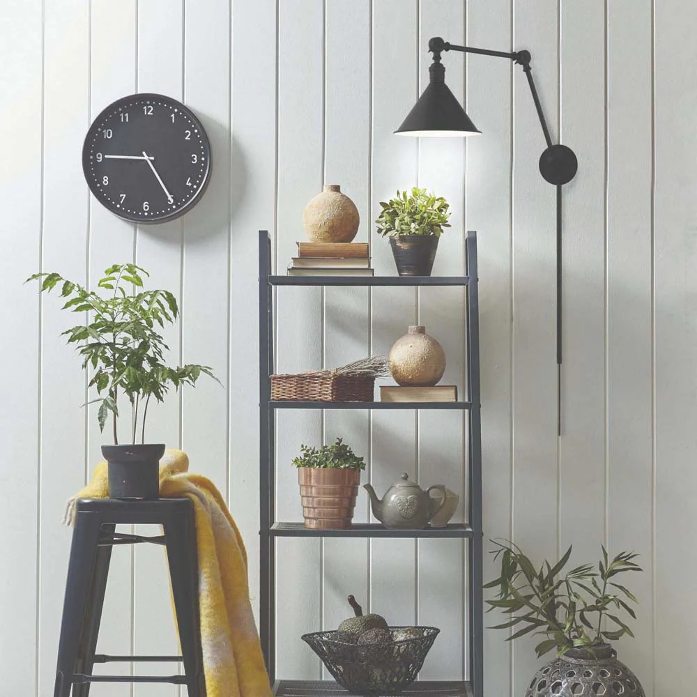 Delancey Swing Arm Lamp Matte Black w/ Switch 120v - Image 6