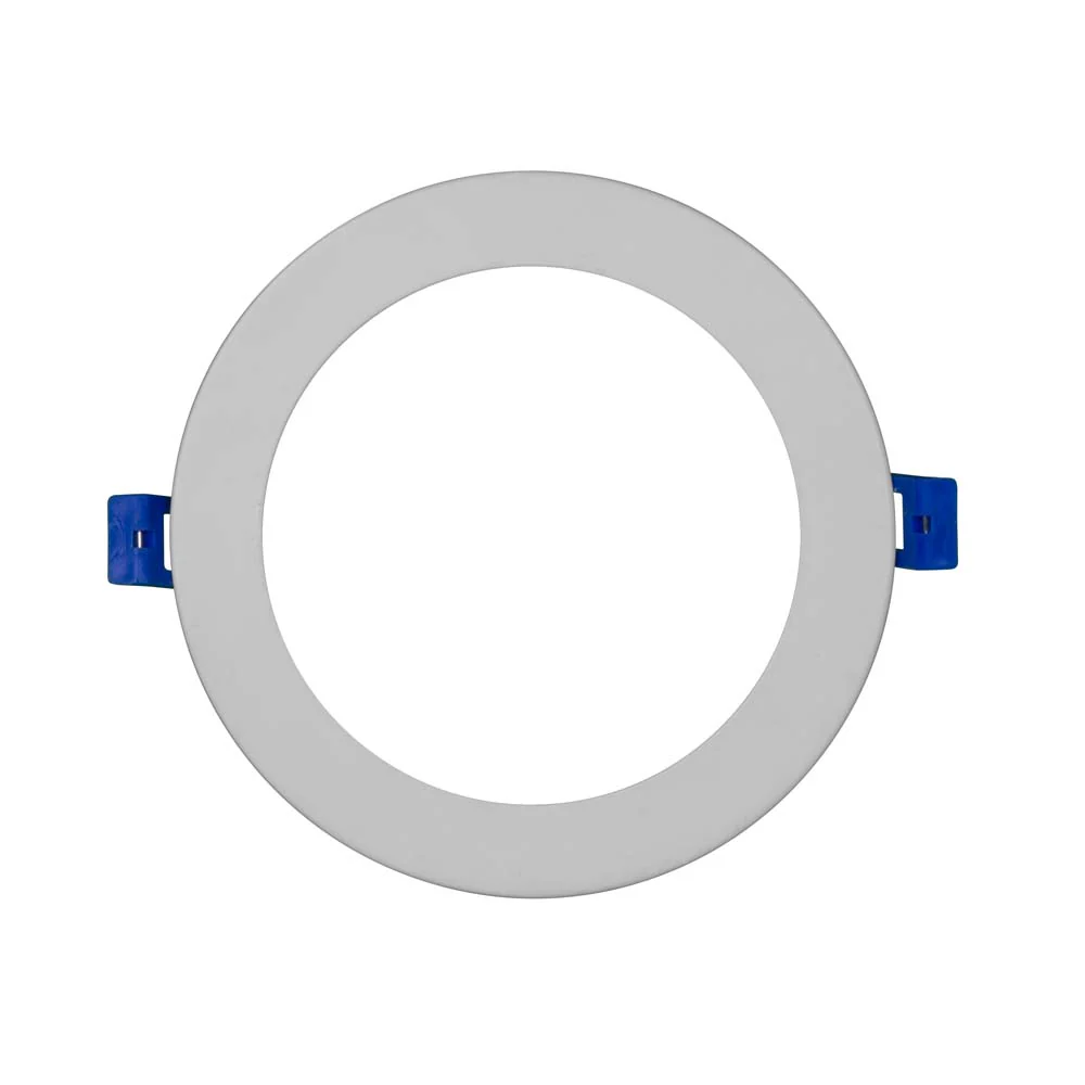 DLE6 Series 6 in. Round White Flat Panel LED Downlight in 4000K - Image 4