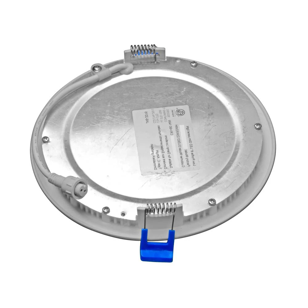 DLE6 Series 6 in. Round White Flat Panel LED Downlight in 4000K - Image 8