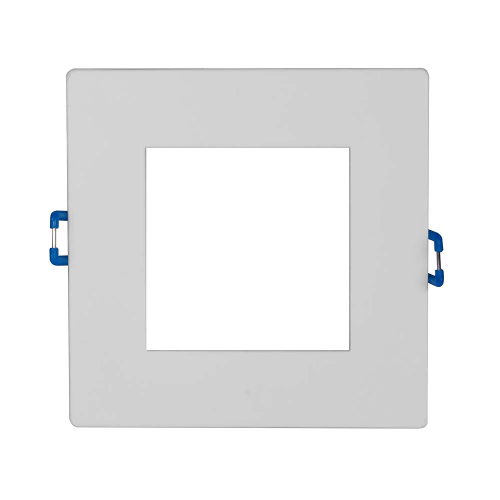 DLE6 Series 6 in. Square White Flat Panel LED Downlight in 5000K - Image 4