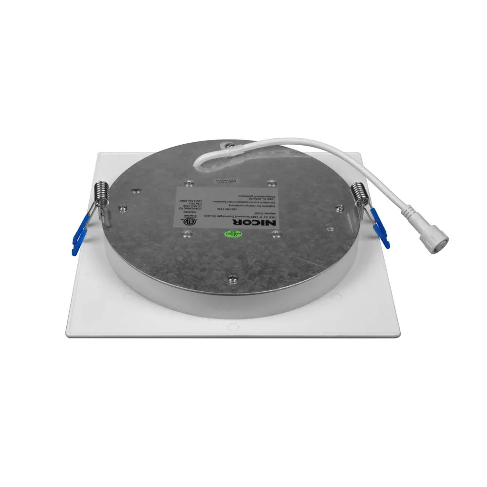 DLE6 Series 6 in. Square White Flat Panel LED Downlight in 5000K - Image 8