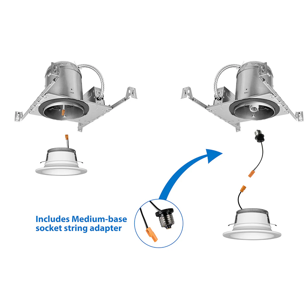 DLR4 (v5) 4-inch Oil-Rubbed Bronze Recessed LED Downlight, 4000K - Image 7