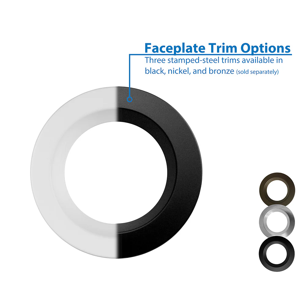 DLR4 (v5) 4-inch White Recessed LED Downlight, 4000K - Image 4
