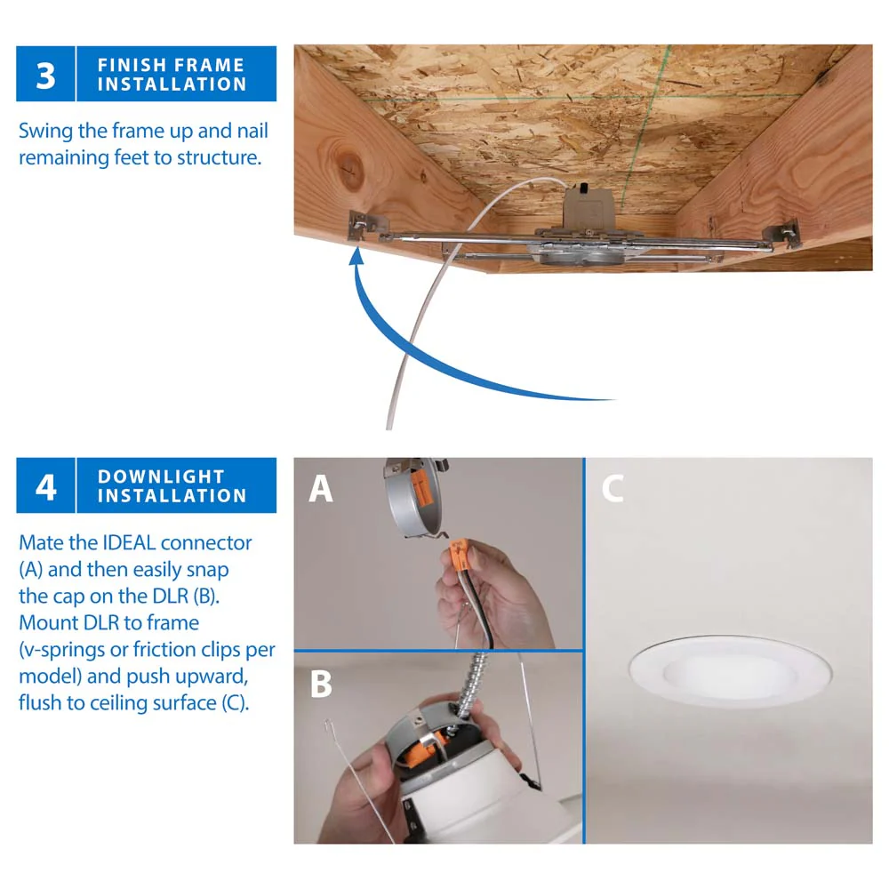 DLR56 (v5) 5/6-inch White Recessed LED Downlight System, 3000K - Image 8