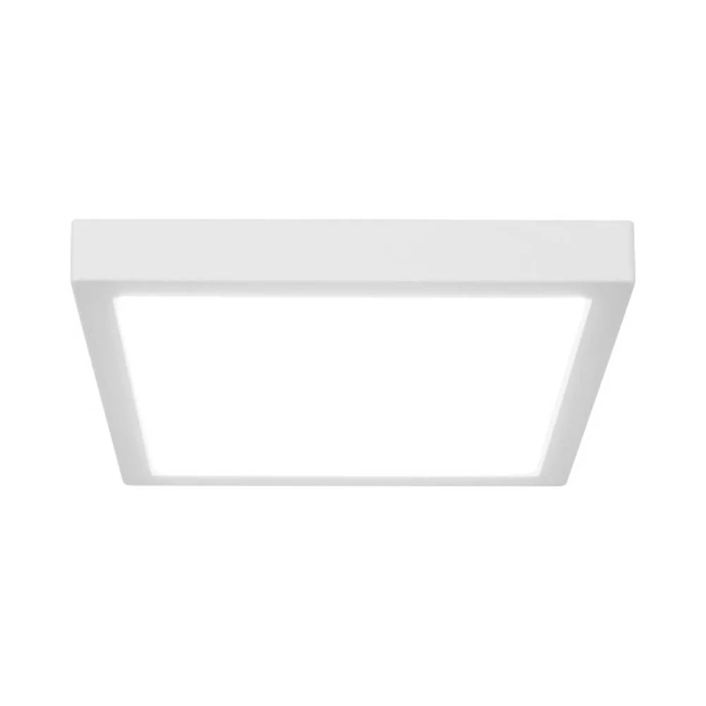 DSE 6-inch Selectable LED Square Surface Mount Downlight - White Finish