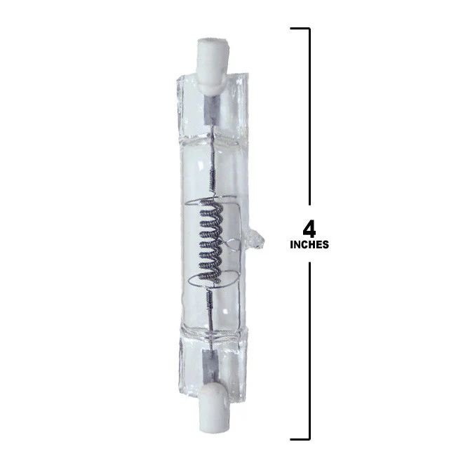 DXW 1000w 120v R7S 3200k Double Ended Halogen Bulb - Image 2