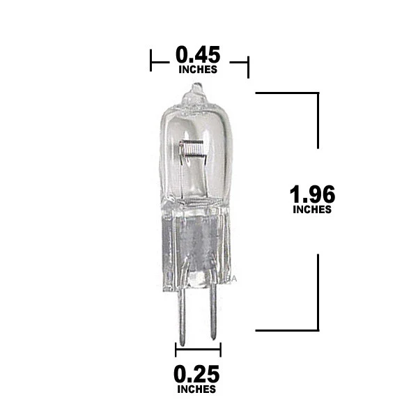 FCS 64640 bulb OSRAM HLX 150w 24v G6.35 Single Ended Halogen Light Bulb - Image 2