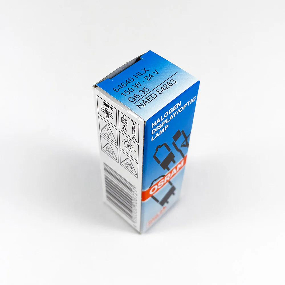 FCS 64640 bulb OSRAM HLX 150w 24v G6.35 Single Ended Halogen Light Bulb - Image 3