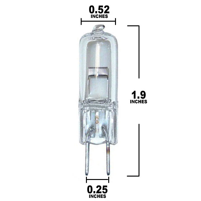 FDV 150w 24v G6.35 Halogen Bulb - 64642 HLX  Replacement Lamp - Image 2
