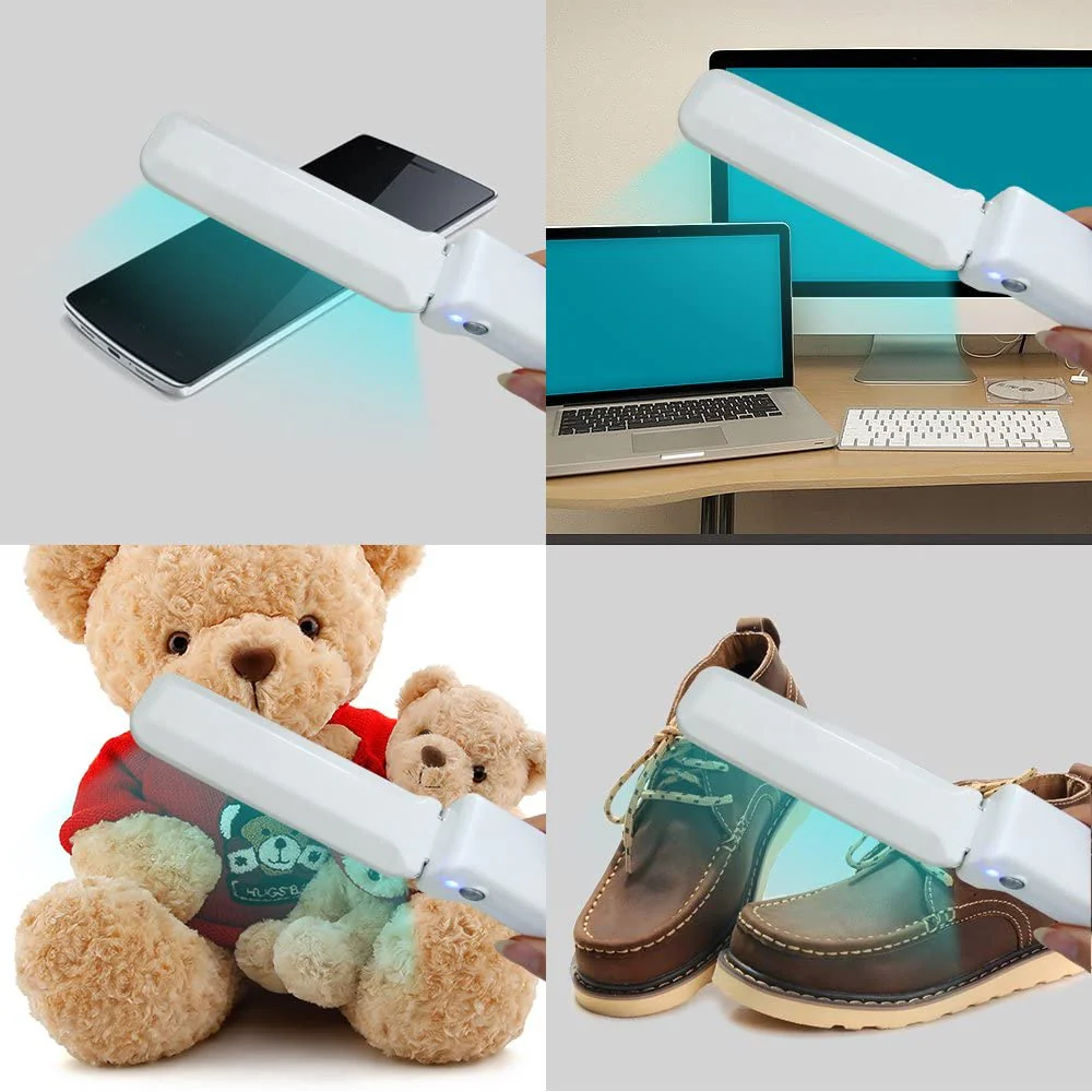 Foldable Mini UV-C Sanitizer Travel Wand - Portable UV-C Disinfection Lamp - Image 7