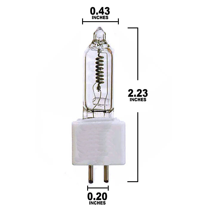 FSH 125w 120v G5.3 Halogen Bulb - 54436 Replacement Lamp - Image 3