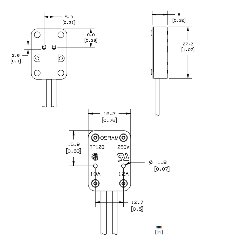 G5.3, GU5.3, GX5.3, GY5.3 ceramic socket - 69021 TP-120 Lamp Holder Replacement - Image 7