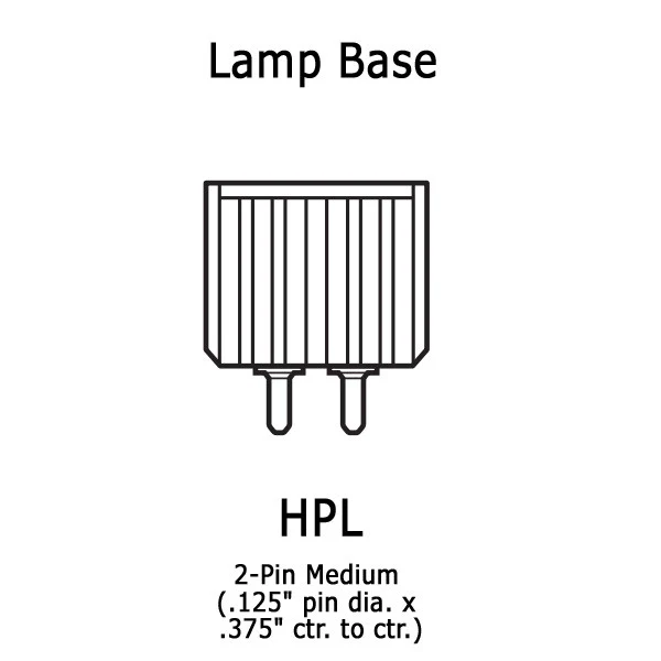 G9.5 2-Pin HPL socket lamp holder - 69818 TP-22H Replacement - Image 4