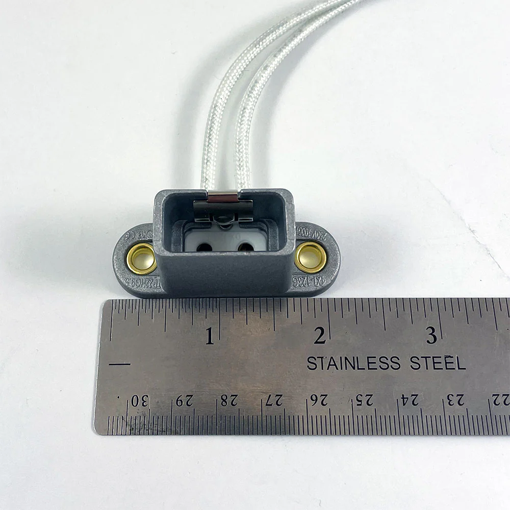 G9.5 lamp holder - Ceramic Steatite Socket - 69006 TP-22XL Replacement - Image 3