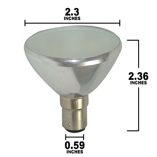 GBK 6439/FR 50w AR56 ALR18 BA15d Frosted Elevator Replacement Bulb - Image 2