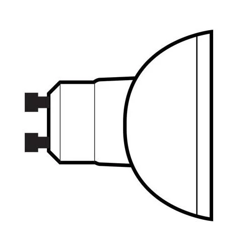 GE 16751 - 50w 120v FMW MR16 GU10 Edison Quartzline Flood Halogen Bulb - Image 4