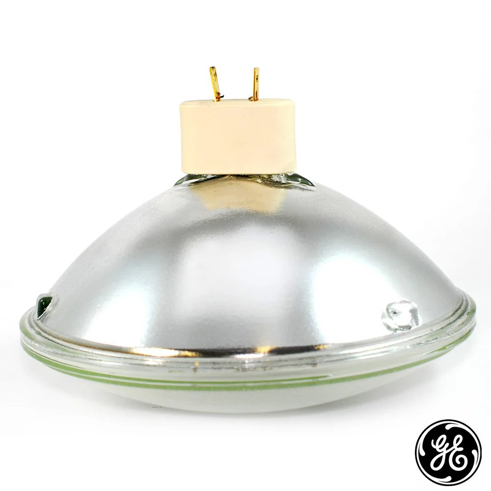 GE 25520 CP88 500W 240V PAR64 Quartzline Medium Flood Stage Studio Bulb - Image 3