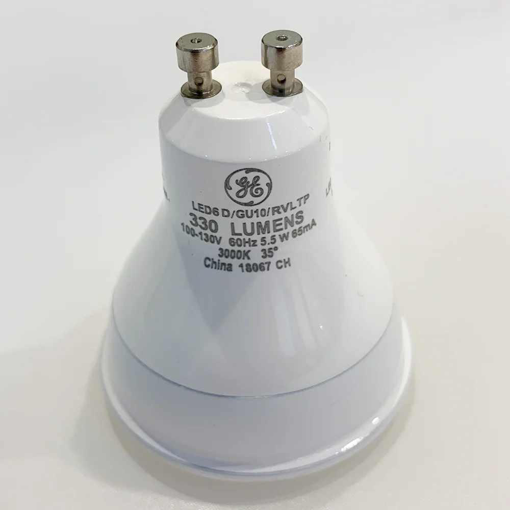 GE 5.5w LED MR16 GU10 3000K Dimmable Light Bulb - 50w equiv. - Image 4