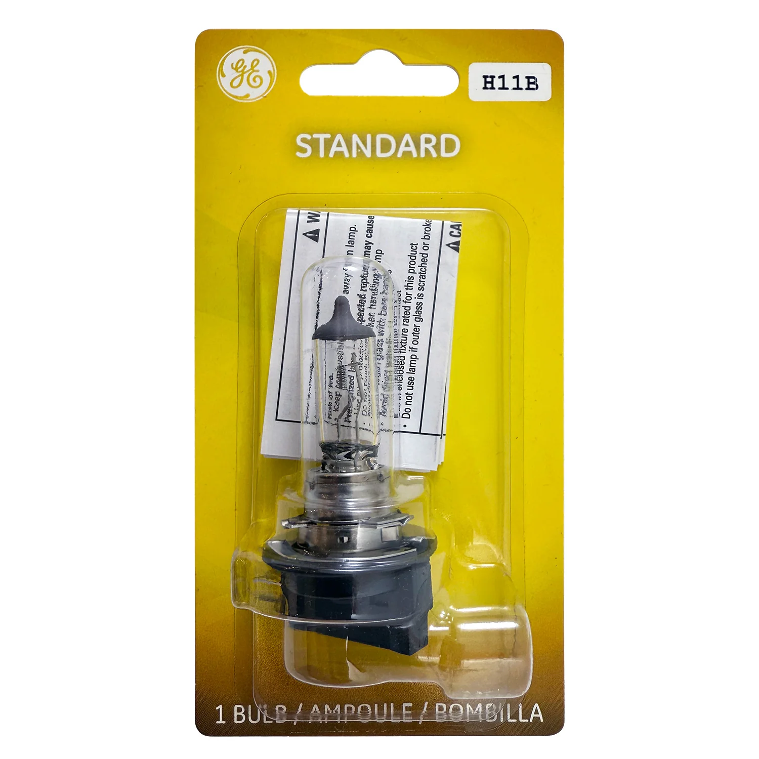GE OEM H11B/BP - 12v 55w Halogen Capsule Headlight Bulb - Image 4