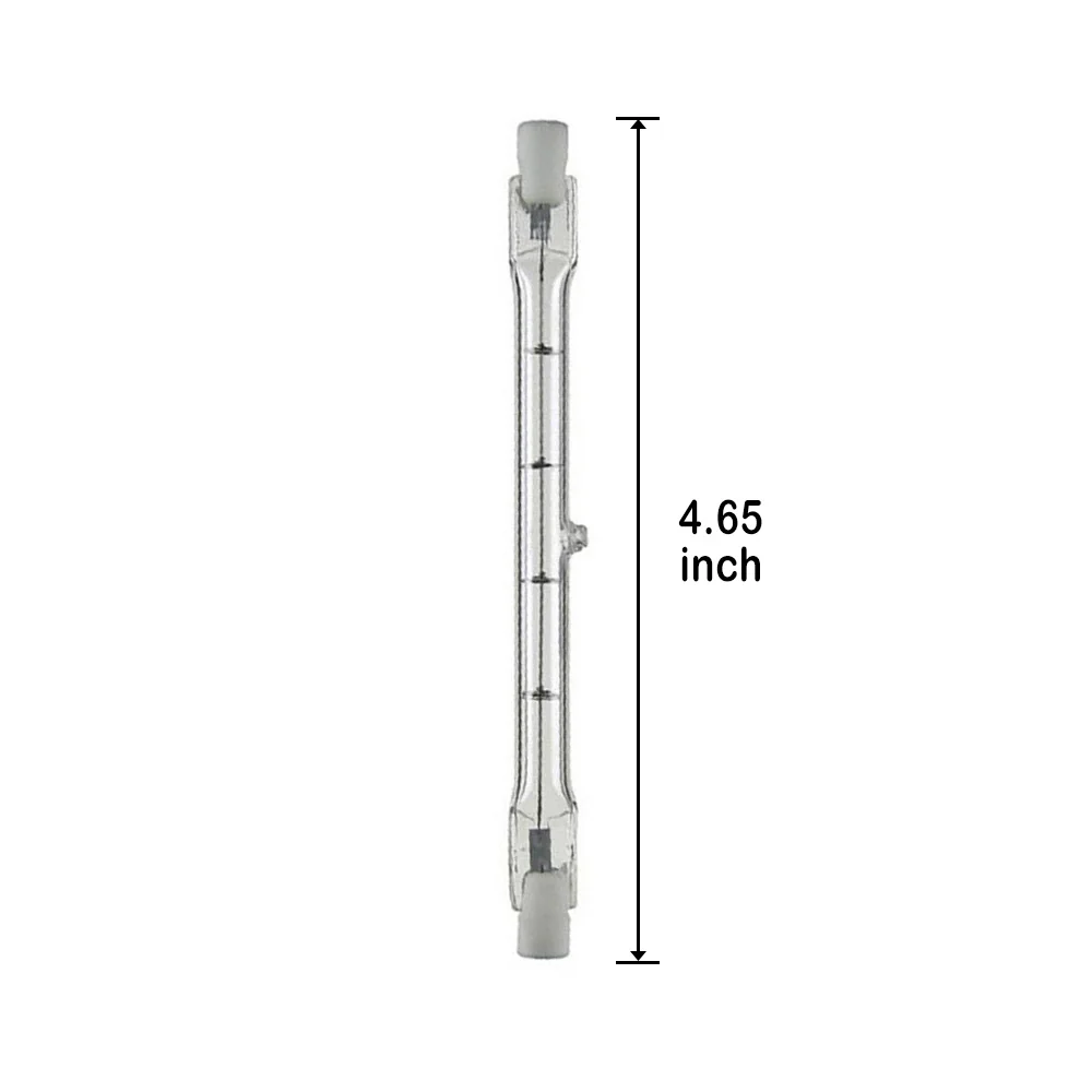 GE12282 Quartz HIR 225w (300 equiv.) R7s Double-Ended Clear Halogen Bulb - Image 2