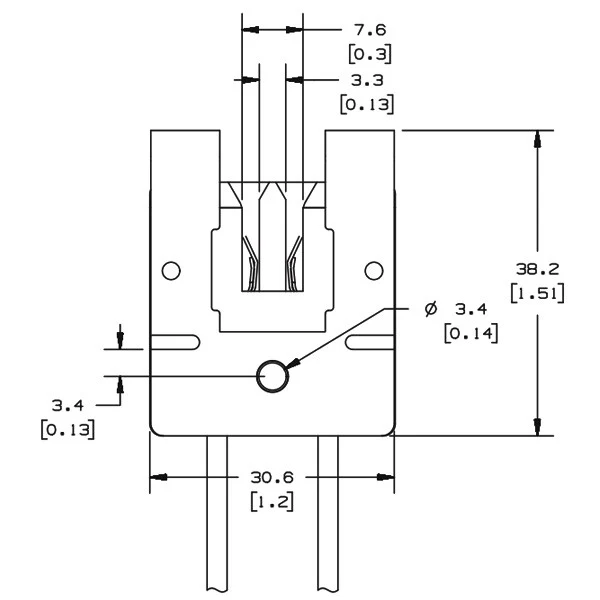 GX5.3 ceramic socket lamp holder - 69767 TP-41 Replacement - Image 3