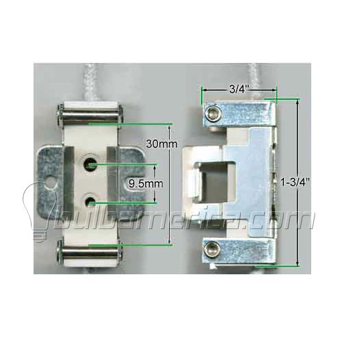 GY9.5 and GZ9.5 ceramic socket lamp holder - 69020 TP-23H Replacement - Image 7