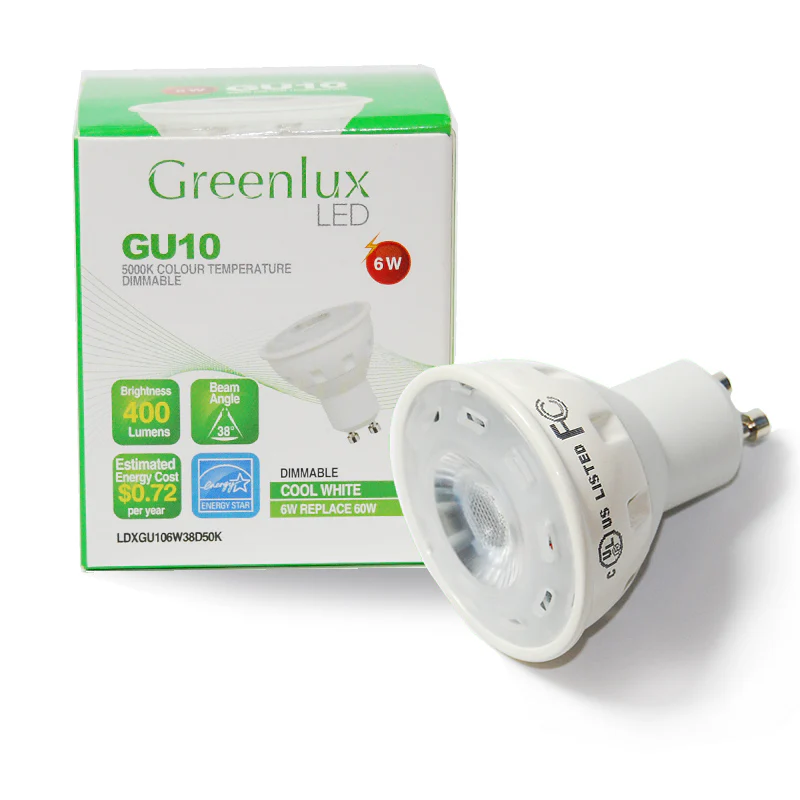 High Quality LED 6W GU10 MR16/PAR16 Cool White 400LM Flood Light Bulb - Image 2