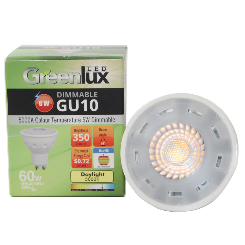 High Quality LED 6W GU10 MR16/PAR16 Daylight 350LM Flood Light Bulb - Image 2