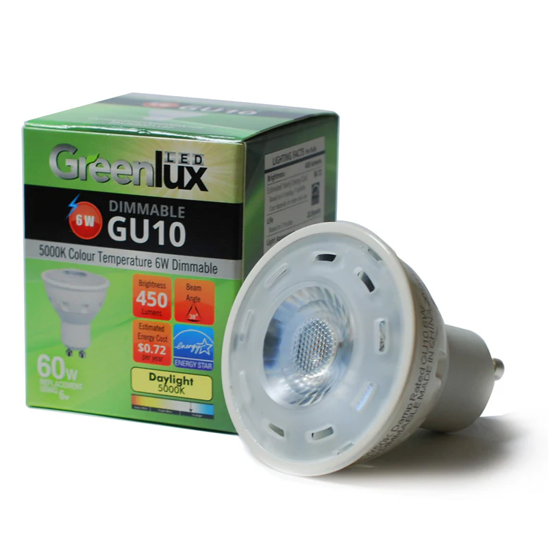 High Quality LED 6W GU10 MR16/PAR16 Daylight 450LM Flood Light Bulb - Image 2