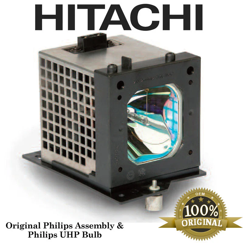 Hitachi UX21517 Rear Projector TV Assembly with OEM Bulb and Original Housing - Image 2