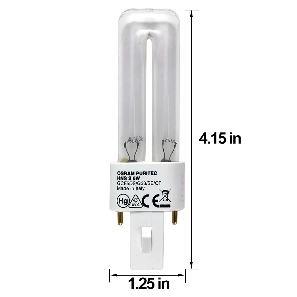 Hozelock Cyprio BioForce 250 Germicidal UV Replacement bulb - Osram OEM bulb - Image 2