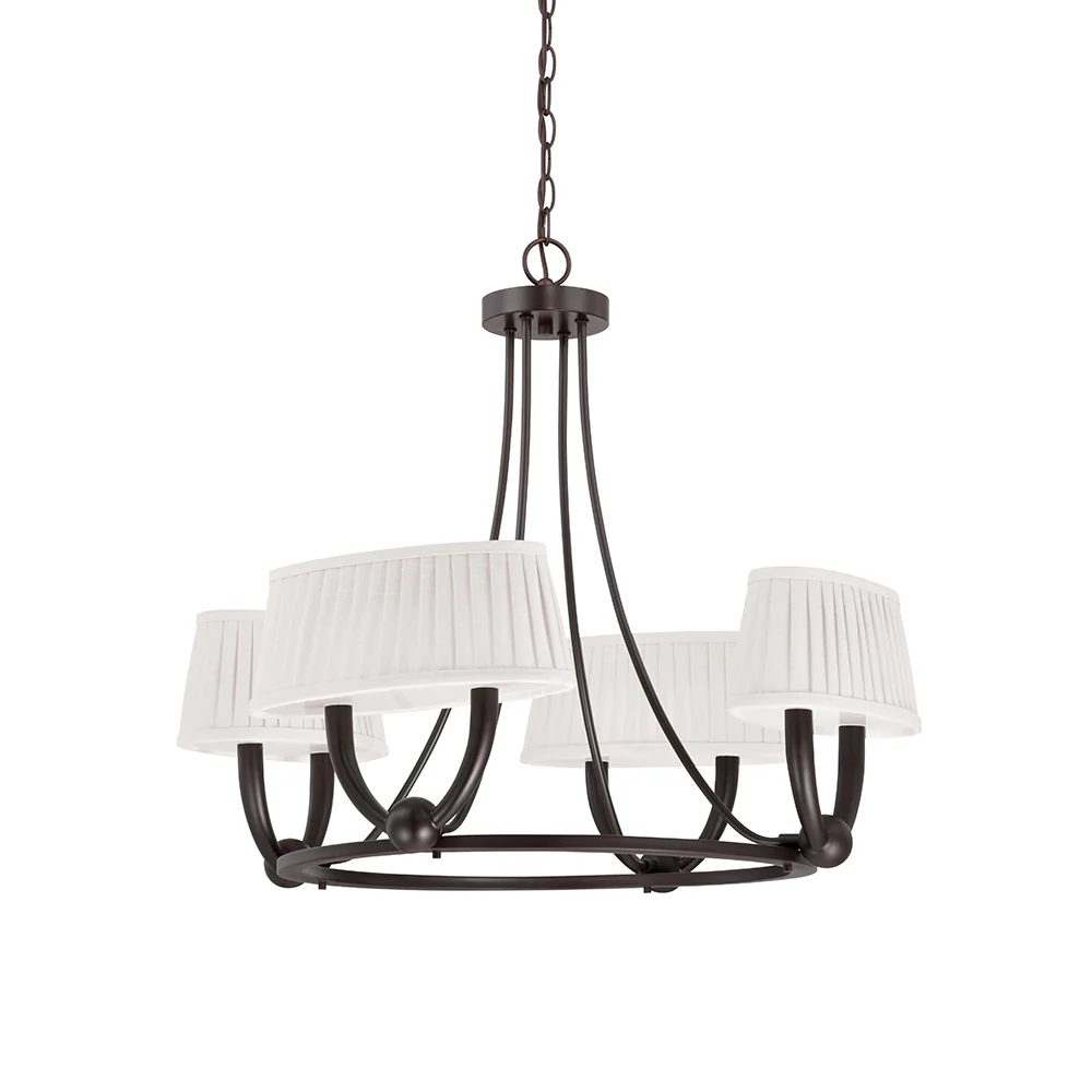 Nuvo Kent - LED Chandelier in Copper Espresso Finish